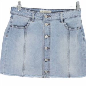 PACSUN Denim Jean Mini Skirt 27